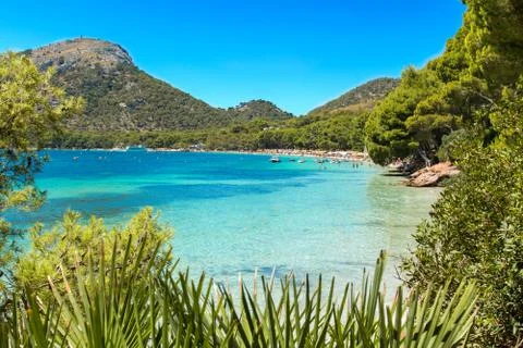 Formentor beach Stock Photos