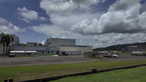 FORMER AMERICAN AIR FORCE BASE Stock Footage 283990655