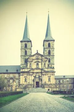 Former Benedictine monastery Stock Photos