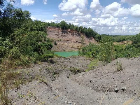 Former coal mine Stockfoto's