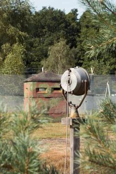 At the former inner german border Stock Photos