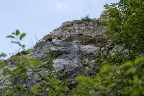 Former limestone quarry and current nature reserve Kadzielnia Foto stock