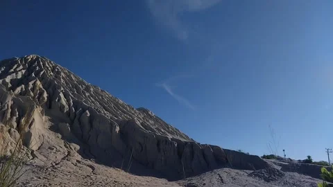 The former mining sand dune Stock Footage 195925006