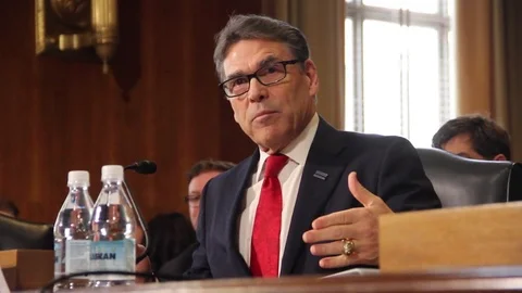 Former Texas Governor Rick Perry Senate Confirmation on Predictability  Vidéo 71811037