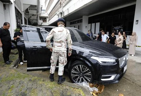 Former Thai MP arrested after allegedly shooting official and driver in Nonthabu Stock Photos