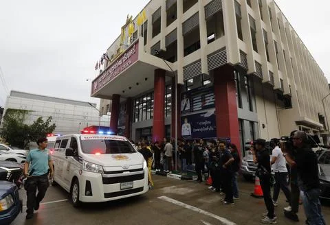 Former Thai MP arrested after allegedly shooting official and driver in Nonthabu Stock Photos