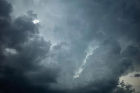 Formidable air element in the midst of a storm Stock Photos
