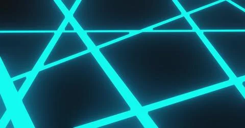 Forming abstract network grid in virtual graphic environment, showcasing glowing Stock Photos