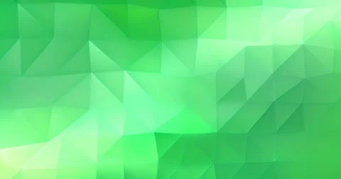 Forming abstract pattern, green geometric shapes creating animation, copy space, Stock Footage 304761207