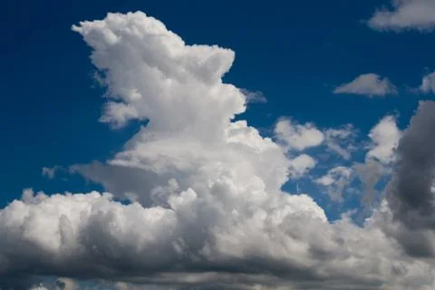 Forming Cumulus Cloud Stock Photos