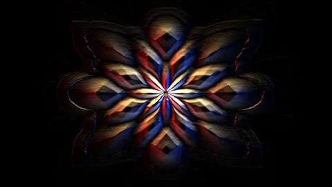 Forming Electric Flower Shape Stock Footage 124210135