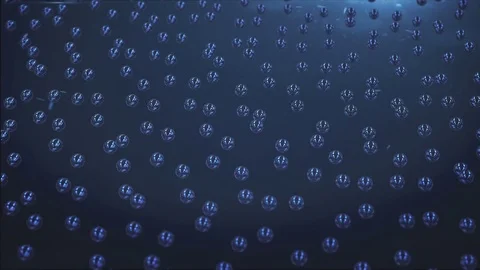 Forming Graphene Structure From Carbon Molecule Video stock 80260774