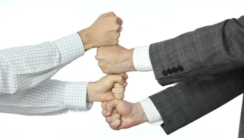 Forming a strong team 스톡 동영상 7752315