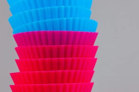 Forms for baking cakes Foto stock