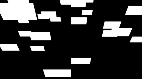 Forms floating into wall 3 Video stock 636487