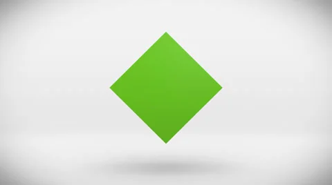 Forms of green paper Stock Footage 31283456