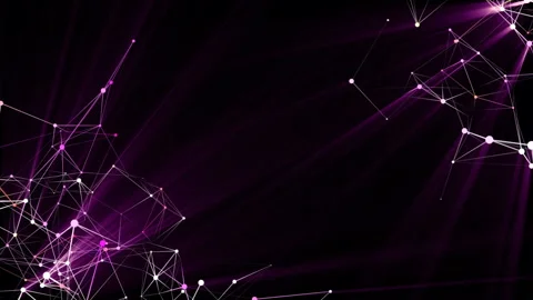 Forms with internal hanging in the corners of the screen.Abstract background Stock Footage 100672302