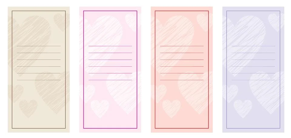 Forms for tex Stock Illustration