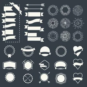 Forms vector template Illustrazione stock