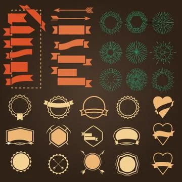 Forms vector template Stock Illustration