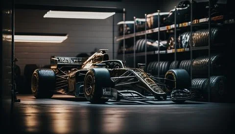 Formula 1 Stock Illustration