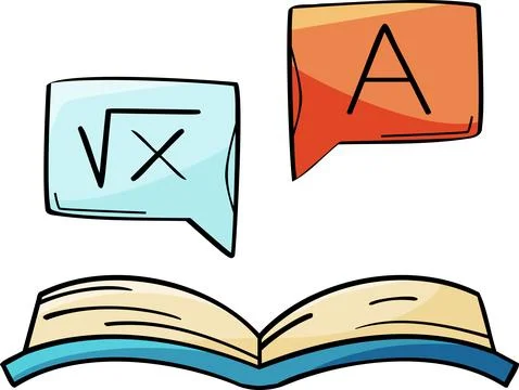 Formula Book Illustration - Mathematics &amp; Calculation イラスト素材