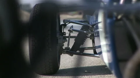 Formula car axis Stock Footage 62473837