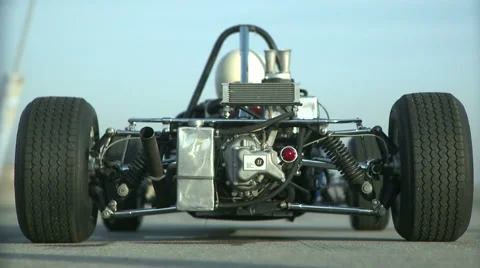 Formula car bak Video stock 62474898