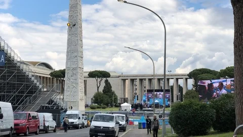 Formula E Championship 2019 in Rome Stock Footage 106239182