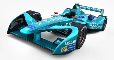 Formula E MS & AD Andretti 2018 3D Model