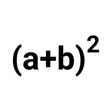 Formula, math icon. Black vector graphics. 스톡 일러스트