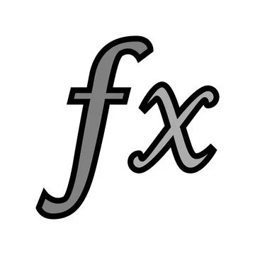 Formula math science education color icon vector illustration 스톡 일러스트