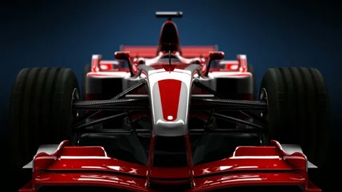 Formula One Car Detail Close up. HD Stock Footage 82392872