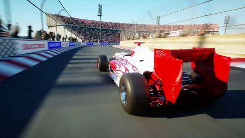 Formula One Car Detail Close up Stock Footage 109526376