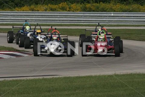 Formula One Cars Racing