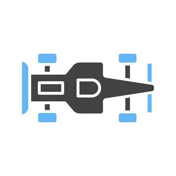 Formula One icon vector image. Stock Illustration