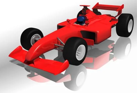 Formula One Stock Illustration