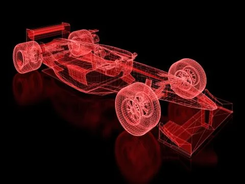 Formula one mesh Foto stock
