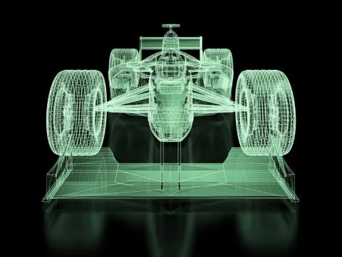 Formula one mesh Stock Photos