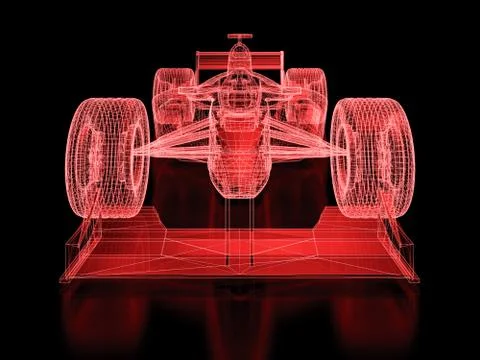 Formula one mesh Stock Photos