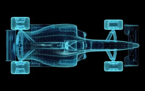 Formula one mesh Fotos Stock