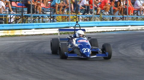 Formula One Race 3 Stock Footage 46855851