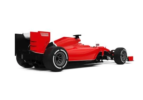 Formula One Race Car Stock Illustration