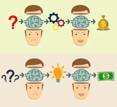 Formula for success. Stock Illustration