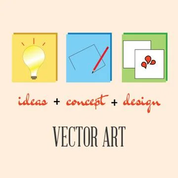 Formula for vector art Illustrazione stock