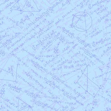 Formulas Seamless background. EPS 10 Stock Illustration