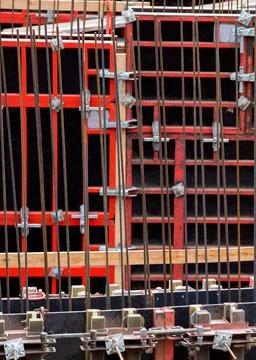 Formwork for Concrete Construction Stock Photos