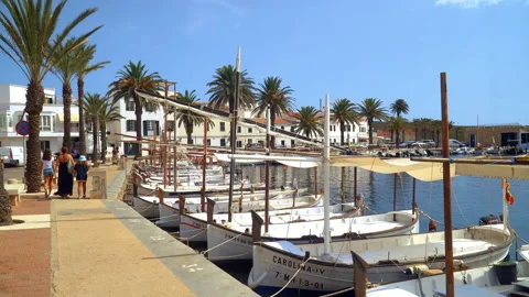 Fornells port Stock Footage 170051235