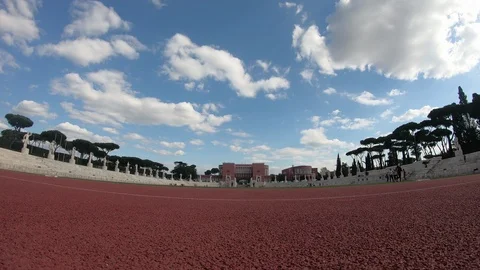 Foro italico rome Stock Footage 106464368