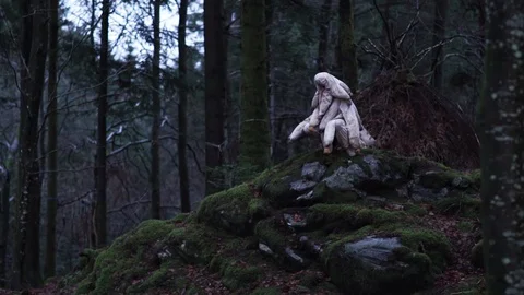 Forrest creature 3 art Stock Footage 89627656